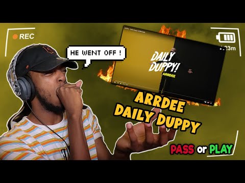 WHEN HE START DOING THIS ?!! ArrDee - Daily Duppy | GRM Daily - REACTION (PASS or PLAY)