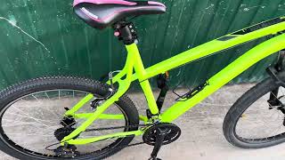 Удивительная форма рамы у велосипеда из Декатлона