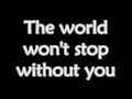 Bad Religion - The World Won't Stop (Lyrics)