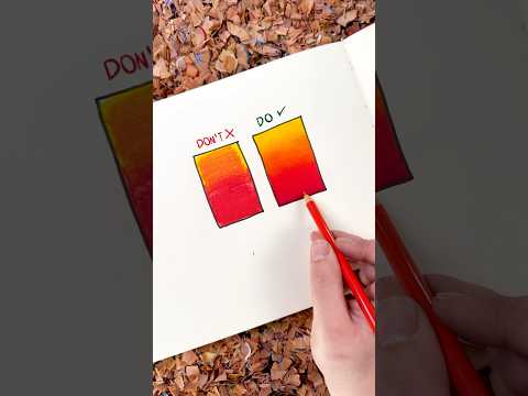 How to ACTUALLY blend pencils? | Kauczuk