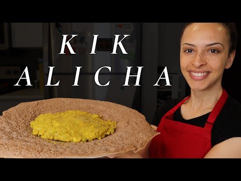 ETHIOPIAN YELLOW LENTILS (vegan, gluten-free) // kik alicha