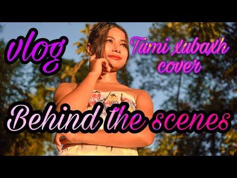 Tumi xubaxh | cover video  making | behind the scenes | vlog | Priyanka kuli |