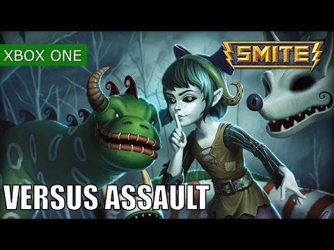 SMITE Gameplay Xbox One Assault Versus as Scylla - You wouldn't hit a little girl?