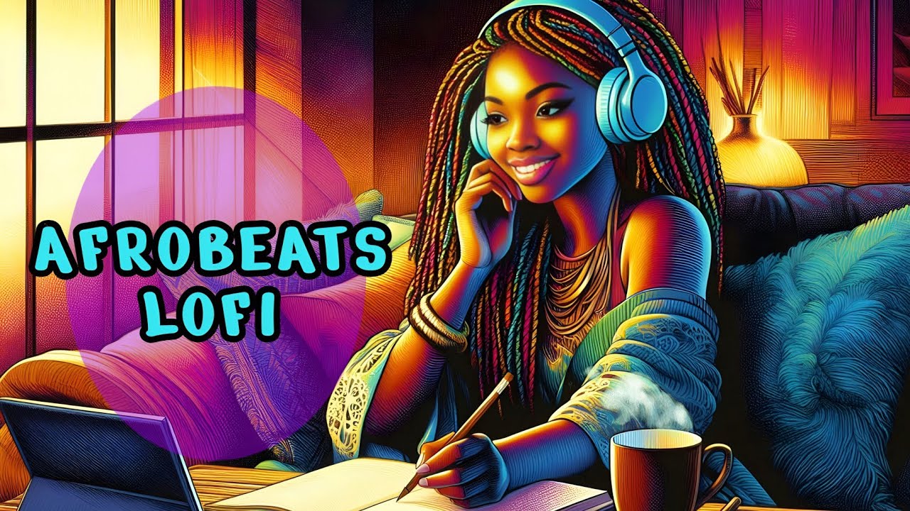 GROOVY AFRO LOFI ☕ Chill Afrobeats to Relax / Study / Work & Code to