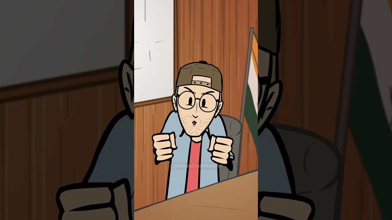 Pradhan mantri ban ke kya kar liya #animation