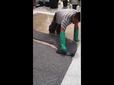 comment poser de l'opus de marbre