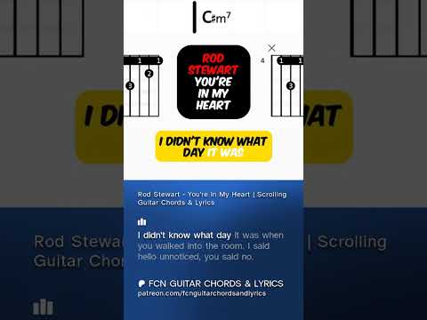 You're in my Heart - Rod Stewart