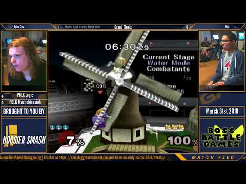 MHM 3-18 [Melee] - Spire Cob (Peach) vs Rik (Fox) - Grand Finals
