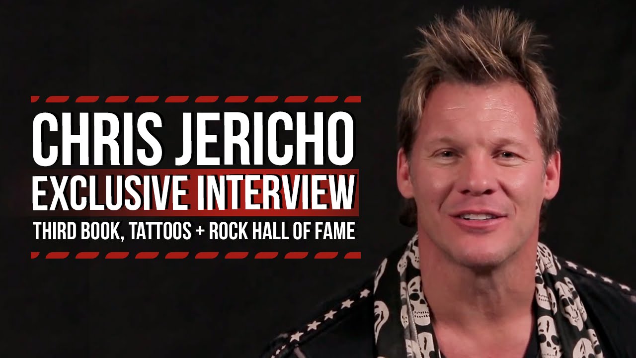 Chris Jericho on Third Book, Tattoos + Rock Hall of Fame - YouTube