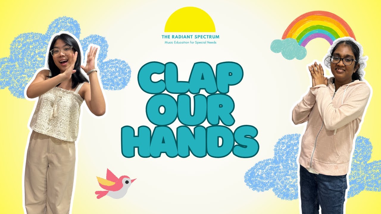 Clap Our Hands | For Special Needs Children with Autism | Action Songs for Kids