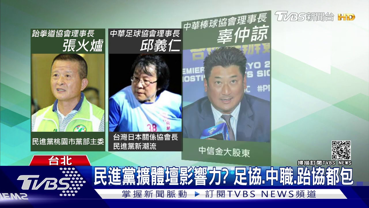 政黨輪替?! 蔡其昌成首民進黨籍中職會長