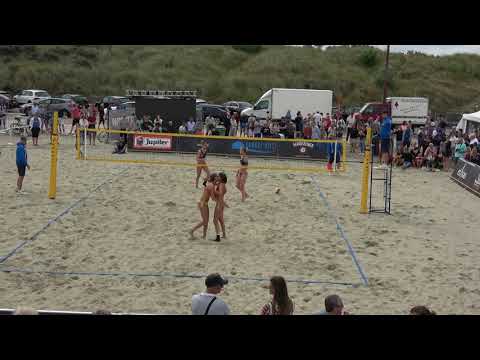 20190811 beachvolley knokke - sf1 van den vonder-cools vs catry-vandesteene