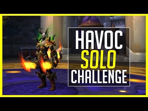 Legacy Havoc DH Mage Tower Artifact Challenge - WoW: Legion