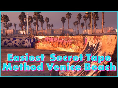 How To Get Secret Tape in Venice Beach in 7 seconds | THPS 1+2