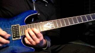 Devin Townsend - Deep Peace (solo) guitar cover