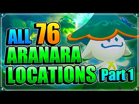 All 76 Aranara Locations Part 1 | Confused and Music-Loving Aranara | Genshin Impact 15 Hidden Chest