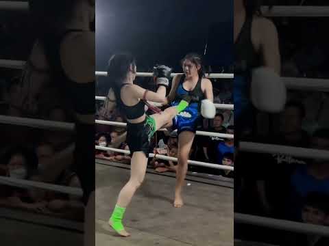 ชกล่าสุดค่ะ #ปิ่นหทัย #มวยไทย