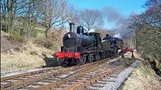 preview picture of video 'Keighley and Worth Valley Railway - Winter Steam Gala - 2nd March 2013'