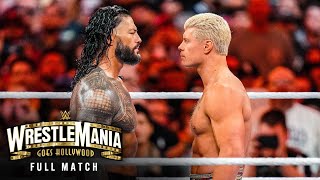 FULL MATCH - Roman Reigns vs Cody Rhodes — WWE U