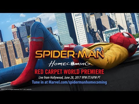 Spider Man Homecoming Cast Spider Man Homecoming Red Carpet Premiere Part 2 - roblox maze runner hunting spiders xdd youtube