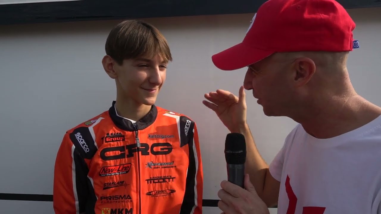 Mark Dubnitski (CRG Racing Team – CRG – IAME) FIA Karting World Championship OK 2023 Franciacorta