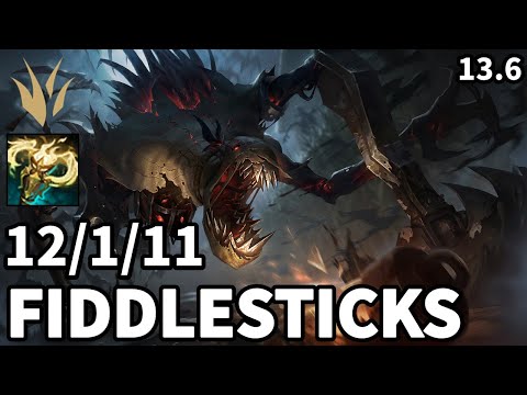 Fiddlesticks Jungle vs Evelynn - EUW Master | Patch 13.6