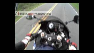 Motorcycle Hits Deer @ 85 mph | Helmet Cam