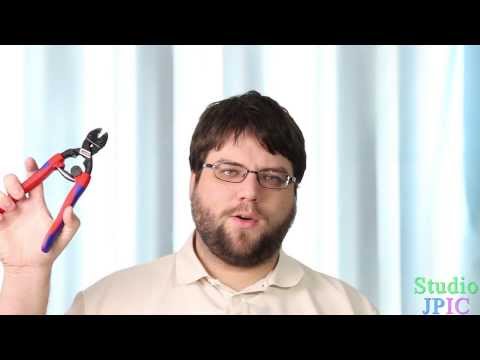 Varžtų kirpimo replės Knipex 7132200; 200 mm video