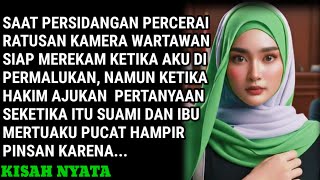 Download lagu SAAT SIDANG CERAI WARTAWAN SIAP LIPUT AKU DIPERMALUKAN TAPI SAAT HAKIM AJUKAN PERTANYAAN SUAMI PUCAT mp3 Download lagu SAAT SIDANG CERAI WARTAWAN SIAP LIPUT AKU DIPERMALUKAN TAPI SAAT HAKIM AJUKAN PERTANYAAN SUAMI PUCAT mp3