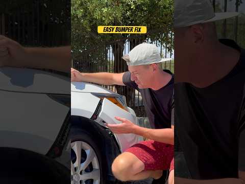 Quick Fix For a Loose Bumper Cover