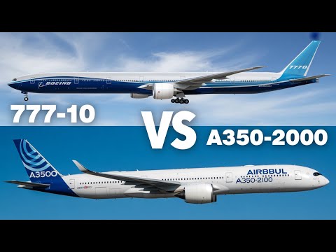 NEW ULTRA Widebody Comparison: 777-10 VS A350-2000