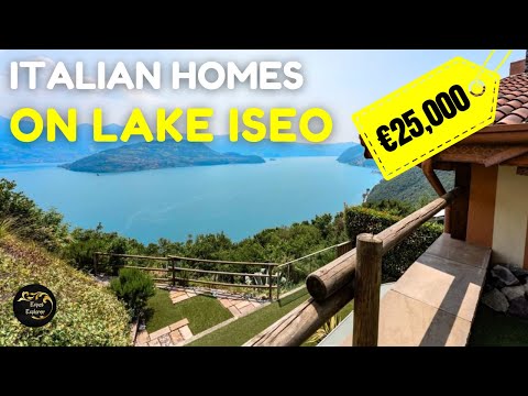 LAKE Iseo HOMES for Sale 🇮🇹: Lakeview Properties from €25K in Italy | Cheaper Than Lake Como