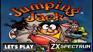 LET'S PLAY: JUMPING JACK (ZX SPECTRUM - With Commentary)