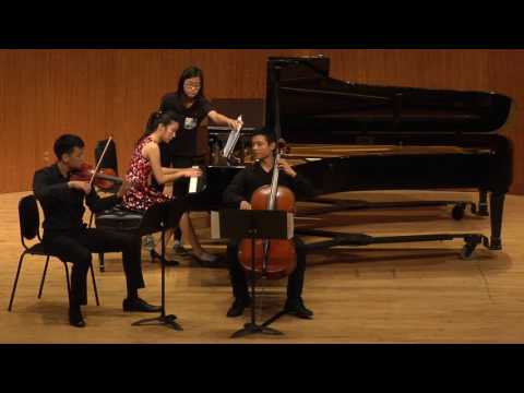 SF Piano Trio Perform Brahms Piano Trio Op  101 Mov.  1