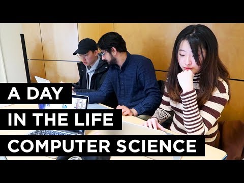 コンピュータサイエンスの学生の一日 (A Day In The Life Of A Computer Science Student)