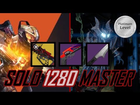 TITAN: Solo 1280 Master Ordeal Nightfall - W/Outbreak Perfected (100k Platinum Rank) Destiny 2