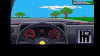 Amiga:  Test Drive 2 - The Super Cars Disk