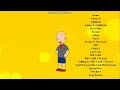 GoAnimate Caillou Says All Preview 2 Effects