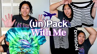 (Un)Pack With Me - Post 2 Week California Trip
