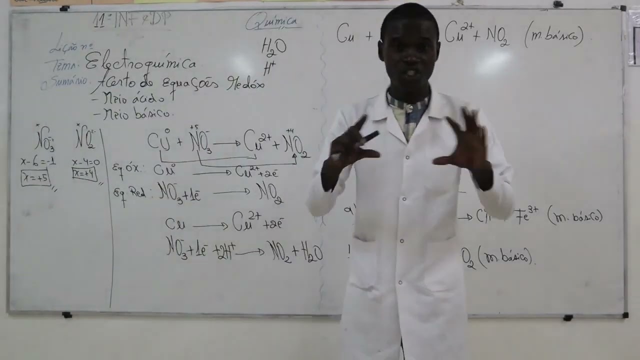 Acerto de equações redóx