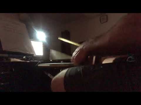 The one foot blast beat pyramid