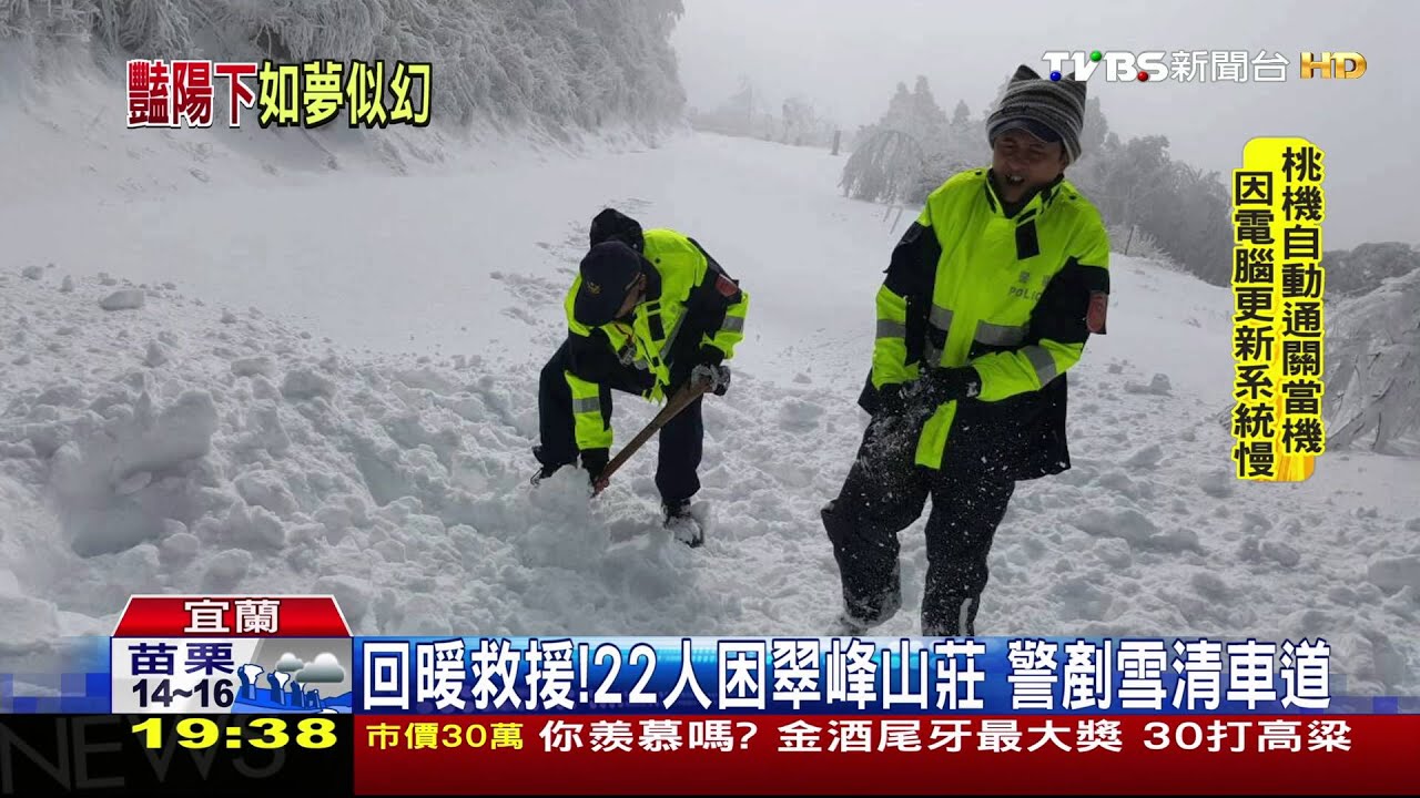 太陽露臉!各地回暖 「陽光+雪景」超吸睛