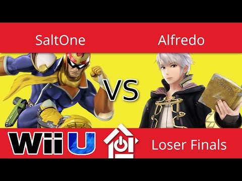 Kapow 1/01/2017 - SaltOne (Captain Falcon) vs Alfredo (Robin) - Smash 4 Loser Finals