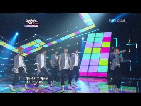 110708 KBS2 Music Bank Boyfriend - Boyfriend (Remix)