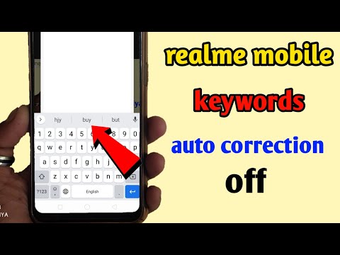 Realme mobile auto correct off kaise kare - realme auto correction off