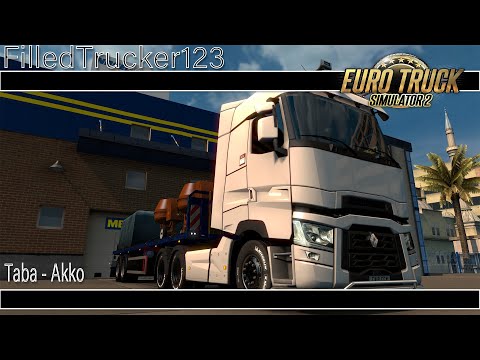 ETS2 - Taba - Akko - Promods 2.50 - Renault T Range - 1.38