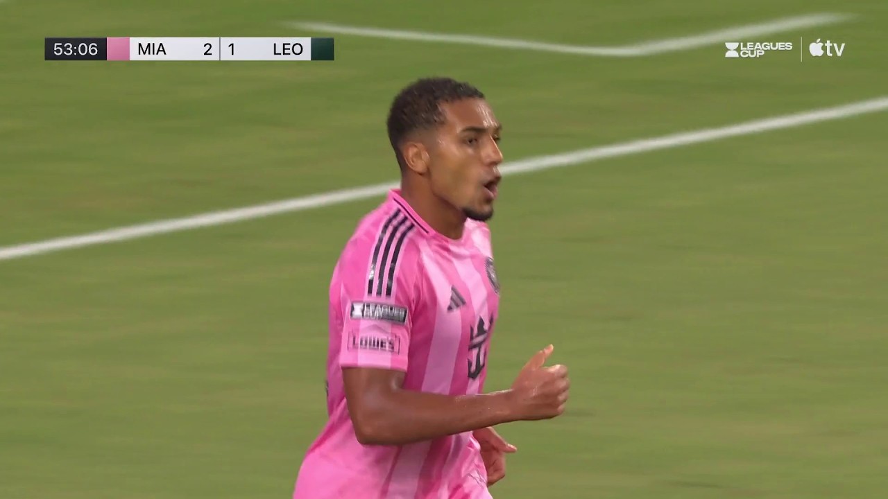 🙌 GOL Yannick Bright | Inter Miami 2-1 León | Leagues Cup