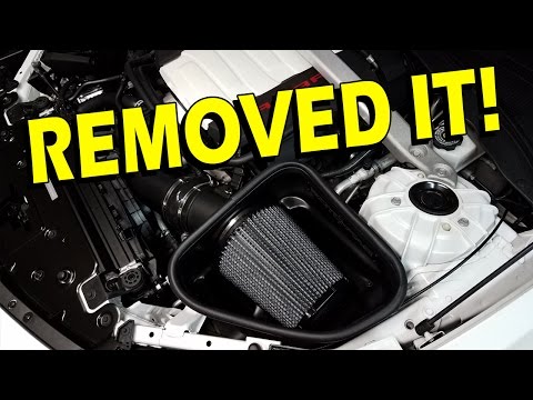 Roto-Fab CAI Sound Tube Removal and Dry Filter: Camaro SS, 1LE