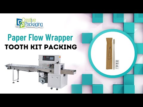 Hotel Kit Packing  - Flow Wrapping Machine (Triple Servo)