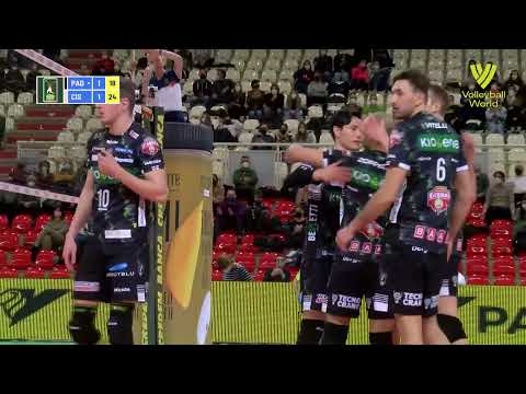 Gli highlights di Kioene Padova - Top Volley Cisterna 3-2